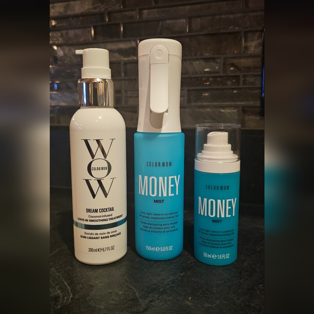 ColorWow Dream Cocktail and Money Mist, Like New